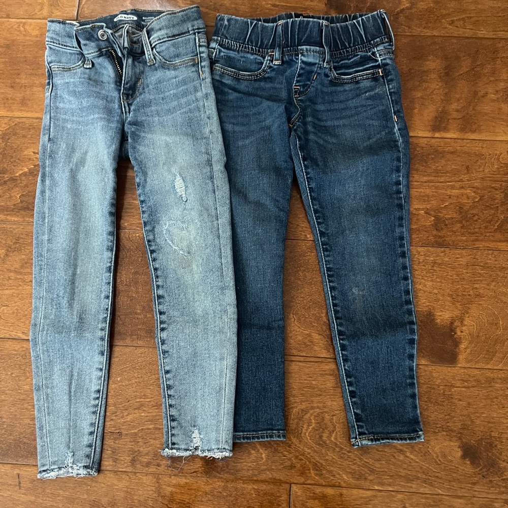 Jeans gap and old navy
